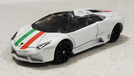 Машинка Базова Hot Wheels Lamborghini Reventon Roadster Roadsters 1:64 FYF70 White - Retromagaz, image 2