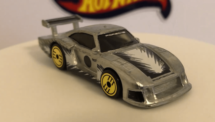 Тематическая Машинка Hot Wheels '78 Porsche 935-78 Ultra Hots 1:64 HDG52/HRX11 Silver - Retromagaz, image 4