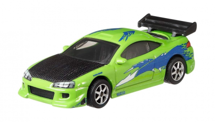 Машинка Premium Hot Wheels '95 Mitsubishi Eclipse Fast & Furious 1:64 GBW81 Green - Retromagaz, image 2