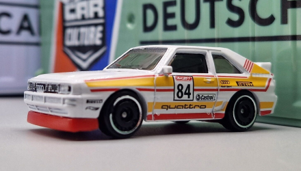 Машинка Базовая Hot Wheels '84 Audi Sport Quattro The `80S 1:64 HKJ66 White - Retromagaz, image 6