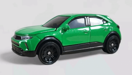 Тематическая Машинка Matchbox Opel 2022 Opel Mokka Moving Parts 1:64 FWD28/HVM73 Green - Retromagaz, image 1