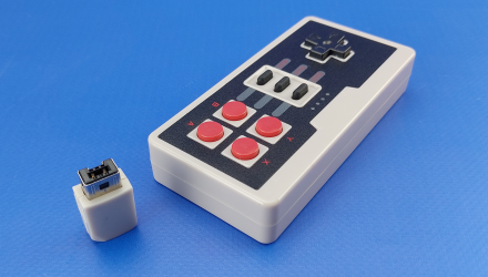 Геймпад Бездротовий RMC Wii Classic Controller NES Style Light Grey Новий - Retromagaz, image 2