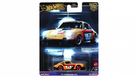 Машинка Premium Hot Wheels '71 Porsche 911 Exotic Envy 1:64 HKC80 Yellow - Retromagaz, image 1