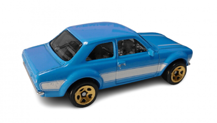 Тематическая Машинка Hot Wheels '70 Ford Escort RS1600 Fast & Furious 1:64 HNR96 Blue - Retromagaz, image 4