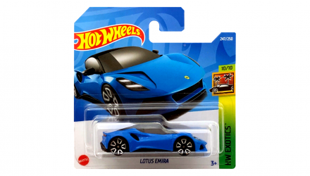 Машинка Базова Hot Wheels Lotus Emira Exotics 1:64 HCT00 Blue - Retromagaz, image 1