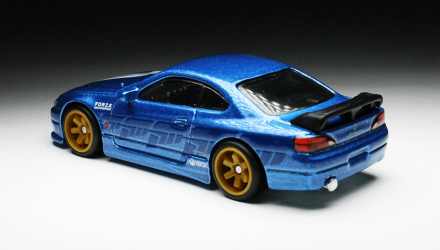 Машинка Premium Hot Wheels Nissan Silvia S15 Forza Rep. Entertainment 1:64 FLD19 Blue - Retromagaz, image 2