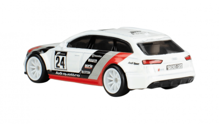 Машинка Premium Hot Wheels '17 Audi RS 6 Avant Forza Horizon 1:64 HVJ47 White - Retromagaz, image 2