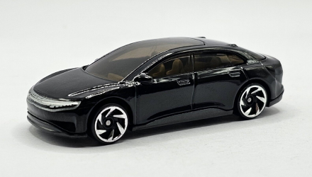 Машинка Базовая Hot Wheels Lucid Air Factory Fresh 1:64 HKK76 Black - Retromagaz, image 2