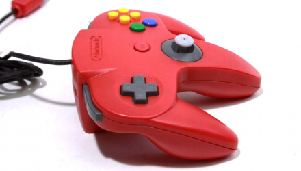 Геймпад Дротовий Nintendo N64 NUS-005 Red 1.8m Б/У - Retromagaz, image 3