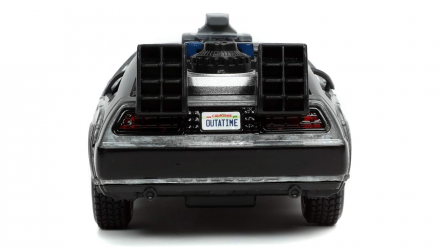 Машинка Jada Delorean DMC-12 Back to the Future 1 Time Machine 1:32 Silver - Retromagaz, image 7