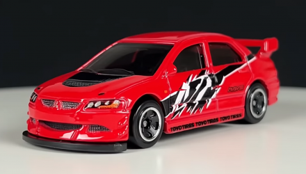 Тематическая Машинка Hot Wheels Mitsubishi Lancer Evolution IX Fast & Furious 1:64 HNR88/HNT03 Red - Retromagaz, image 2