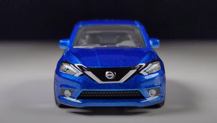 Машинка Велике Місто Matchbox 2016 Nissan Sentra Metro 1:64 HLC53 Blue - Retromagaz, image 5