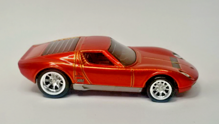 Машинка Базовая Hot Wheels `71 Lamborghini Miura SV Super Treasure Hunt STH Exotics 1:64 HCY13 Orange - Retromagaz, image 4