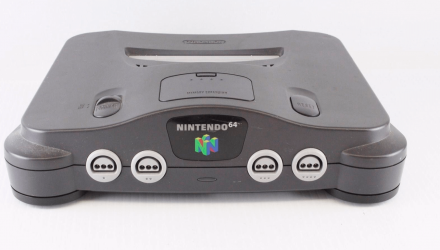 Набір Консоль Nintendo N64 FAT Europe Charcoal Grey Б/У + Геймпад Дротовий Grey 1.8m 2 шт Б/У - Retromagaz, image 1