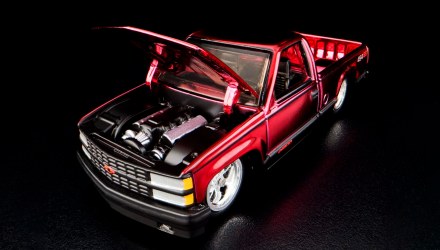 Машинка Premium Hot Wheels 1990 Chevy 454 SS Red Line Club RLC 1:64 HNL20 Red - Retromagaz, image 2