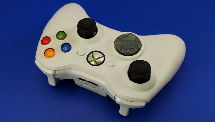 Геймпад Бездротовий Microsoft Xbox 360 White Б/У - Retromagaz, image 1