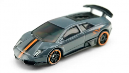 Машинка Базова Hot Wheels 5шт Lamborghini Veneno / Huracаn  / Murciеlago / Aventador J / Gallardo LP 570-4 Lamborghini 1:64 GHP62 Gold - Retromagaz, image 3