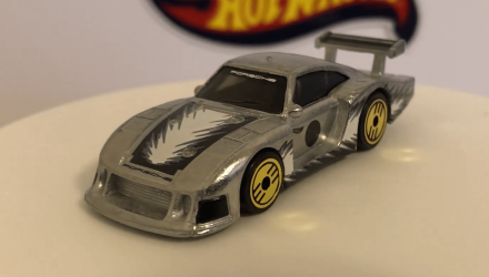 Тематическая Машинка Hot Wheels '78 Porsche 935-78 Ultra Hots 1:64 HDG52/HRX11 Silver - Retromagaz, image 1