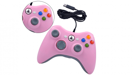 Геймпад Дротовий RMC Xbox 360 Pink 2m Новий - Retromagaz, image 2