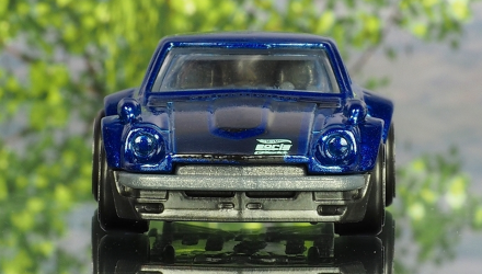 Машинка Базовая Hot Wheels Custom Datsun 240Z Nightburnerz 1:64 FJX64 Blue - Retromagaz, image 5