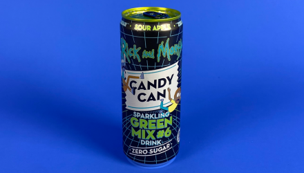 Напиток Candy Can Rick and Morty Sour Apple Zero Sugar 330ml - Retromagaz, image 1