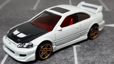 Набір Машинок Базових Hot Wheels Honda Civic Si HTC41 Gold + HTD07 White 1:64 - Retromagaz, image 3