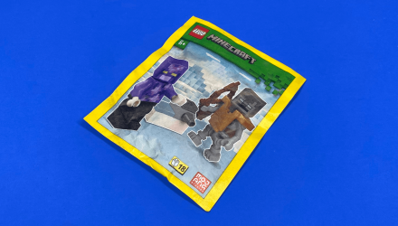 Конструктор Lego Фігурка Crystal Knight And Shooter Paper Bag Minecraft 662401 min141 min155 Новый - Retromagaz, image 2