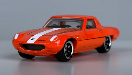 Тематическая Машинка Hot Wheels 1968 Mazda Cosmo Sport J-Imports 1:64 HWR57/HRT00 Orange - Retromagaz, image 2