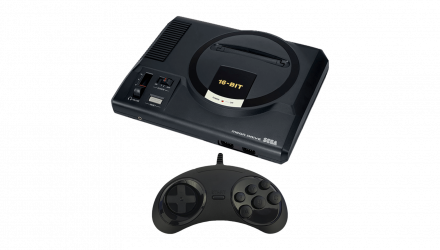 Набор Консоль Sega Mega Drive 1 16xx-xx Europe Black Б/У  + Геймпад Проводной RMC MD2 Новый - Retromagaz, image 1