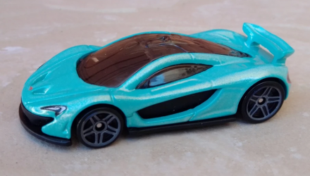 Машинка Базова Hot Wheels McLaren P1 Exotics 1:64 GHC36 Turquoise - Retromagaz, image 4