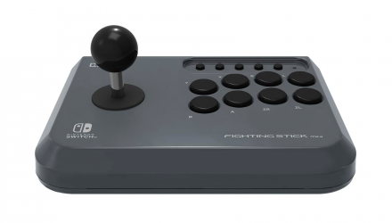 Геймпад Дротовий Nintendo Switch Arcade Fighting Stick Mini Dark Grey Новий - Retromagaz, image 2