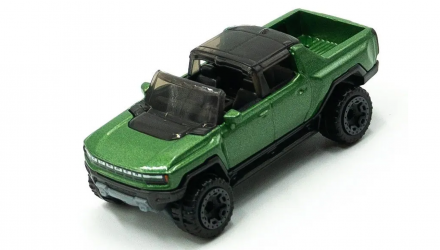 Машинка Базовая Hot Wheels GMC Hummer EV Hot Trucks 1:64 HKK58 Green - Retromagaz, image 4