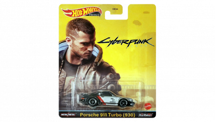 Набір Машинка Premium Hot Wheels Cyberpunk 2077 Porsche 911 HCP04 + Напій Vitamin Fuel Peach & Strawberry - Retromagaz, image 1