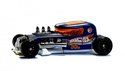 Машинка Базовая Hot Wheels Mod Rod Treasure Hunts 55 Race Team 1:64 HKL00 Blue - Retromagaz, image 1