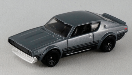 Машинка Базовая Hot Wheels Nissan Skyline 2000 GT-R Then and Now 1:64 GTC68 Grey - Retromagaz, image 5