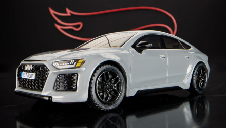 Машинка Premium Hot Wheels Audi RS 7 Sportback Elite 64 1:64 HGW11 Grey - Retromagaz, image 2