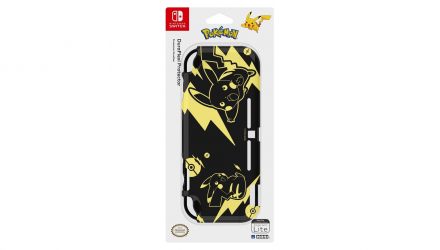 Чехол Силиконовый Nintendo Switch Lite Pokemon: Pikachu Black & Gold Black Новый - Retromagaz, image 3