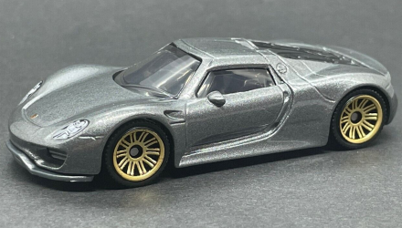 Машинка Велике Місто Matchbox Porsche 918 Spyder Showroom 1:64 HFR44 Grey - Retromagaz, image 2