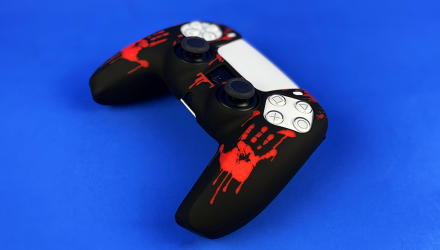 Чохол Силіконовий RMC PlayStation 5 Bloody Hands Black Новий - Retromagaz, image 2