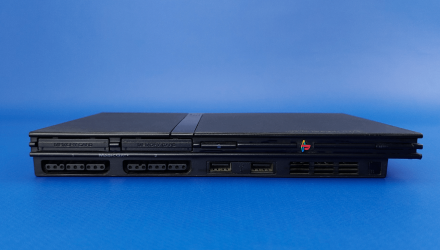 Консоль Sony PlayStation 2 Slim SCPH-7xxx Free MC Boot Black Неробочий Привід + 10 Вбудованих Ігор Б/У - Retromagaz, image 2