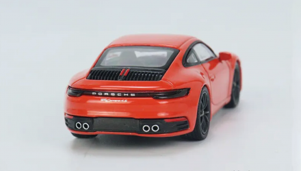 Машинка Premium MINI GT Porsche 911 (992) Carrera 4S 1:64 Orange - Retromagaz, image 5