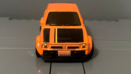 Машинка Базова Hot Wheels '73 Honda Civic Custom J-Imports 1:64 HKK67 Orange - Retromagaz, image 5