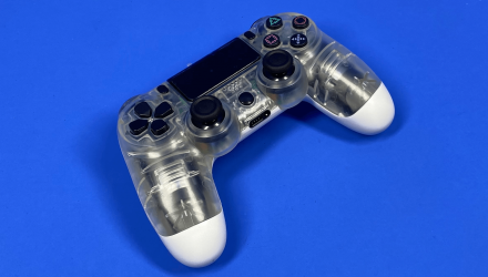 Геймпад Бездротовий RMC PlayStation 4 DoubleShock 4 Trans Clear Новий - Retromagaz, image 1