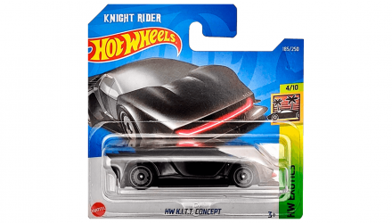 Машинка Базова Hot Wheels Knight Rider HW K.I.T.T. Concept Exotics 1:64 HCR98 Black - Retromagaz, image 1