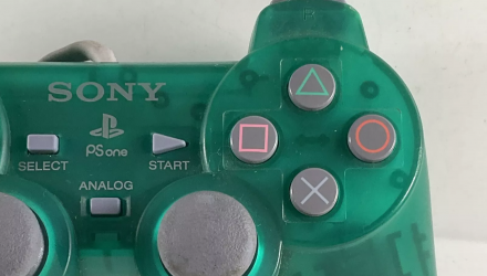 Геймпад Дротовий Sony PlayStation 2 DualShock 2 SCPH-10010 Crystal Green Б/У - Retromagaz, image 3