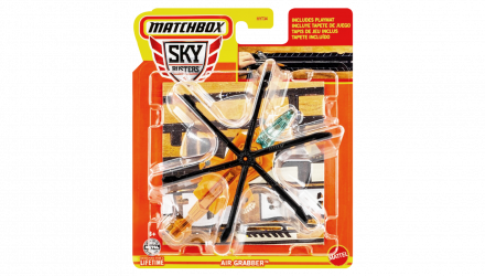 Тематична Машинка Matchbox Air Grabber Sky Busters 1:64 HHT34/HVM53 Orange - Retromagaz, image 1