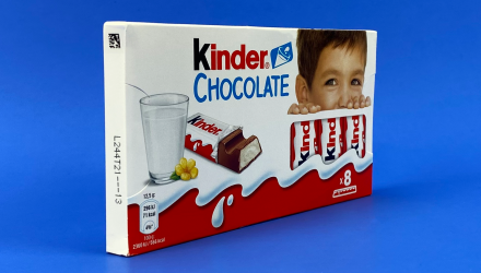 Шоколад Молочний Kinder Chocolate 8 Pieces 100g - Retromagaz, image 2