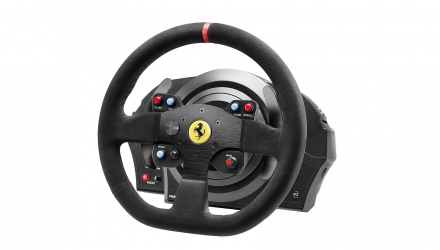 Кермо Дротовий Thrustmaster PlayStation 4 T300 Ferrari Integral Alcantara Edition Black Новий - Retromagaz, image 4