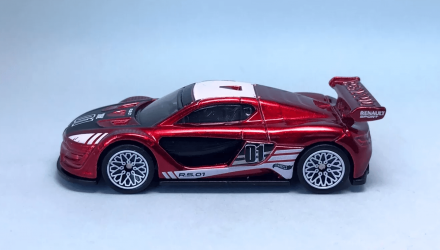 Машинка Базовая Hot Wheels Renault Sport R.S. 01 Super Treasure Hunt STH Turbo 1:64 HKL21 Red - Retromagaz, image 3