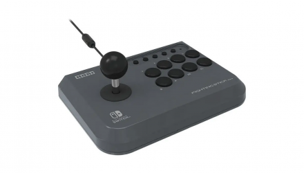 Контролер Дротовий Hori Switch Fighting Stick Mini NSW-149U Grey Б/У - Retromagaz, image 5